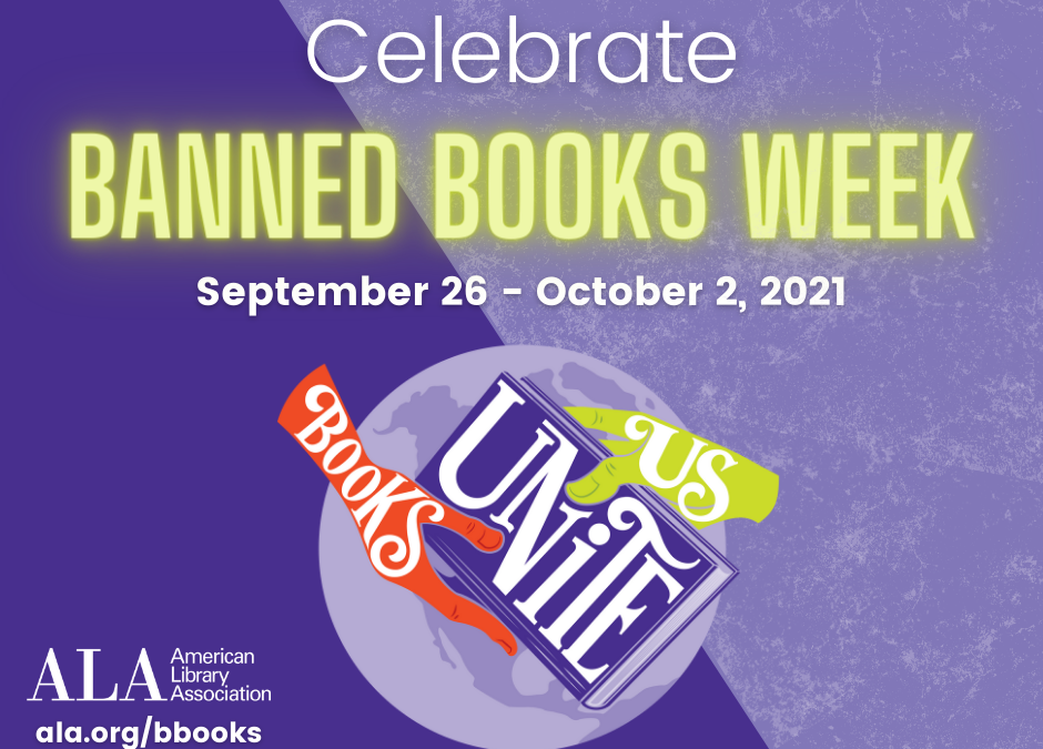 Celebrate Banned Books Week Logo