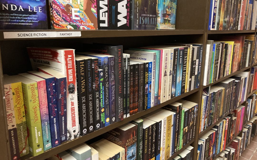 Sci-Fi section at Booksweet.