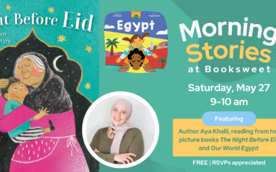 5/27: Morning Stories at Booksweet ft. Aya Khalil