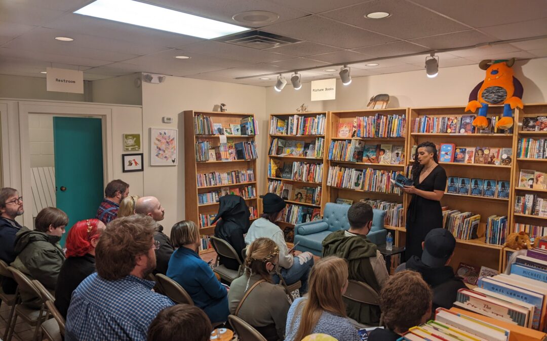 A reading at Booksweet.